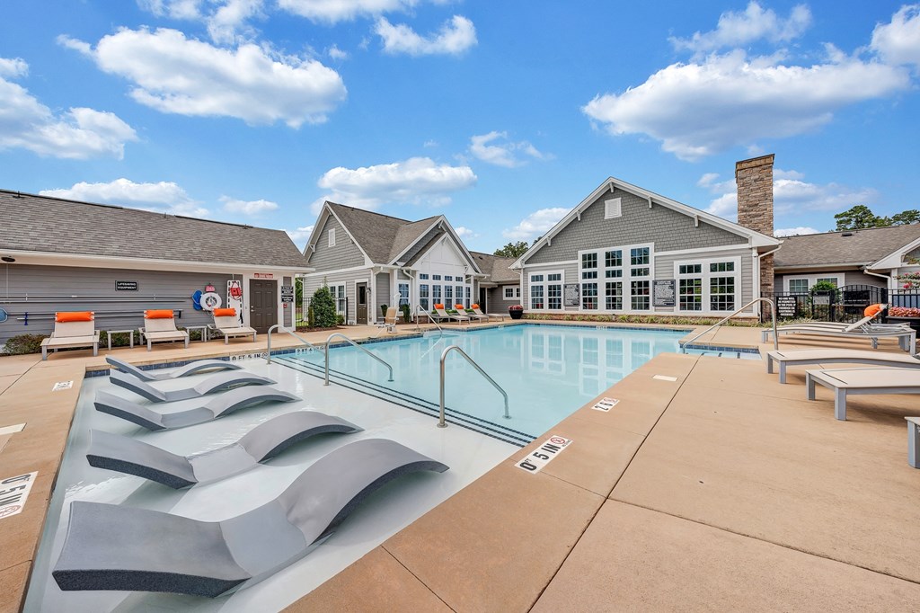 Aqua Lounge at Avellan Springs Apartments, Morrisville, 27560