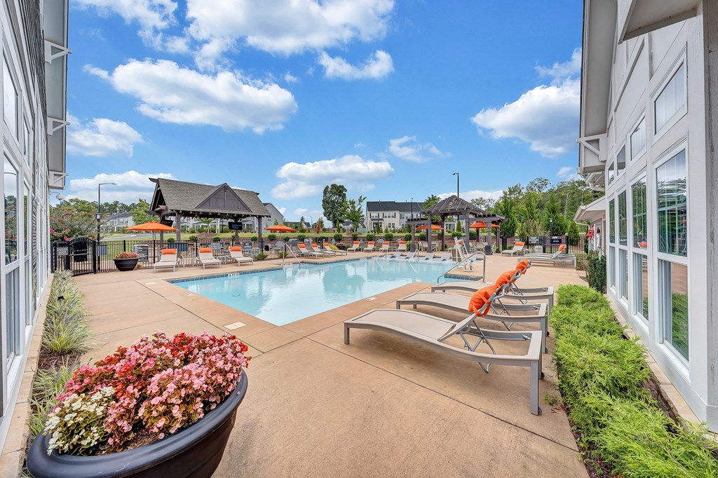 Pool Angle at Avellan Springs Apartments, North Carolina, 27560
