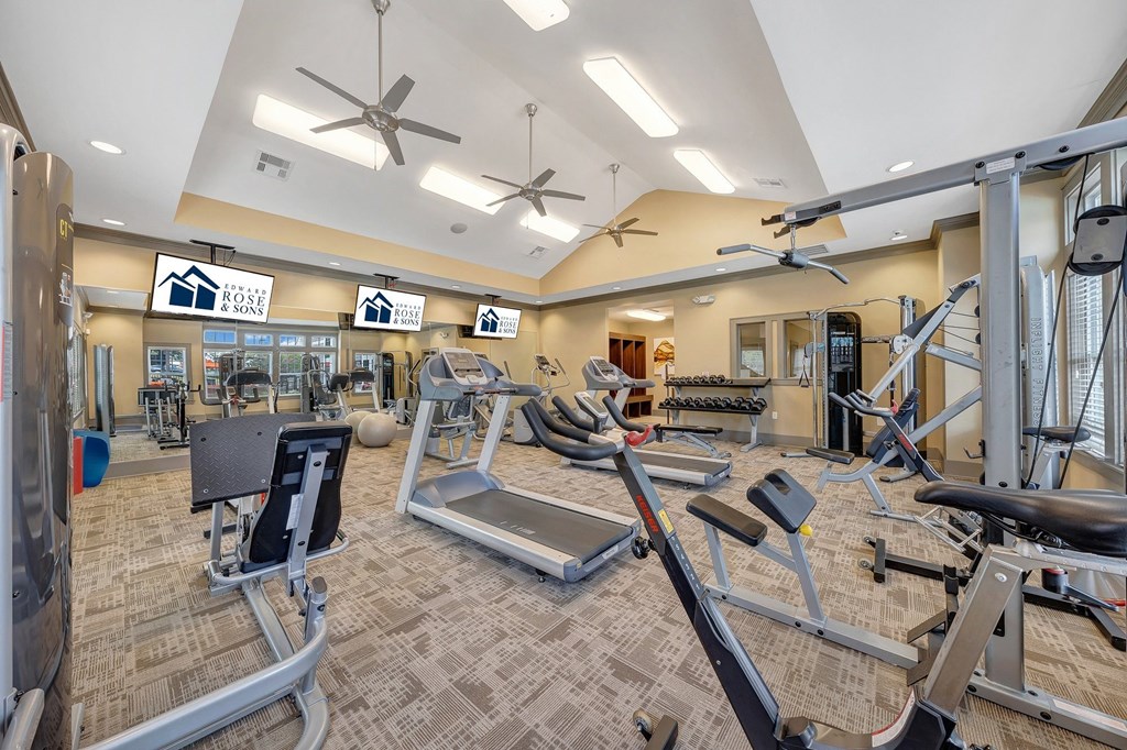 Fitness Center at Avellan Springs Apartments, Morrisville, NC