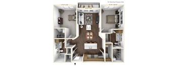 B1 Floor Plan  at Avant & Avant II, Carmel, 46032