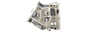 Luxury 2 bed 2 bath apartment in Midlothian, VA