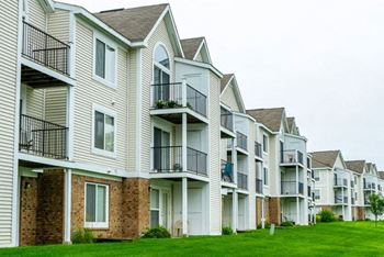 Balcony or Patio at Black Sand Apartment Homes in Lincoln, NE