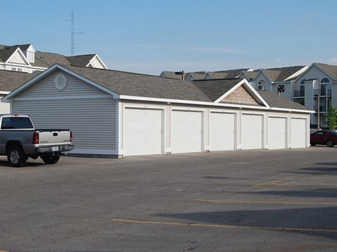 Garages Available at Black Sand Apartment Homes, Lincoln, Nebraska