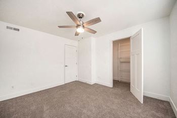 Walk-In Closets with Organizers at Byron Lakes Apartments in Byron Center, MI