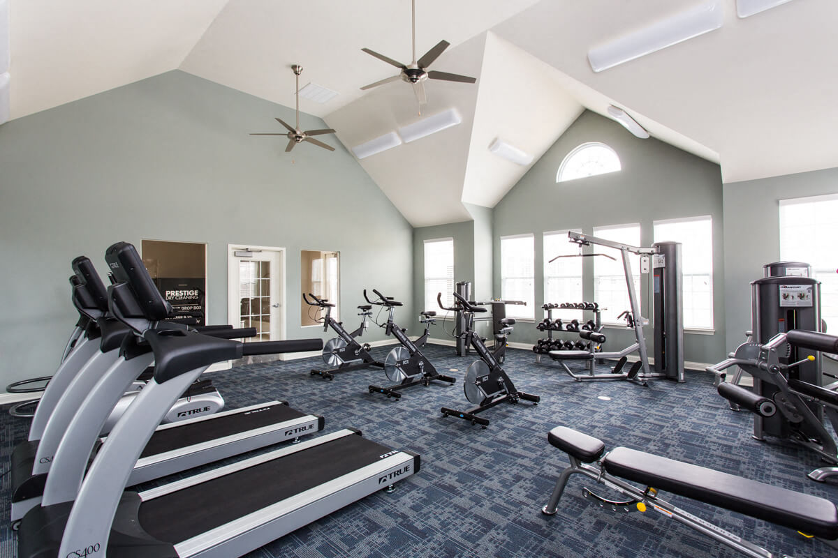 Fitness Center, At Bella Vista Apartments, Fishers IN 46038
