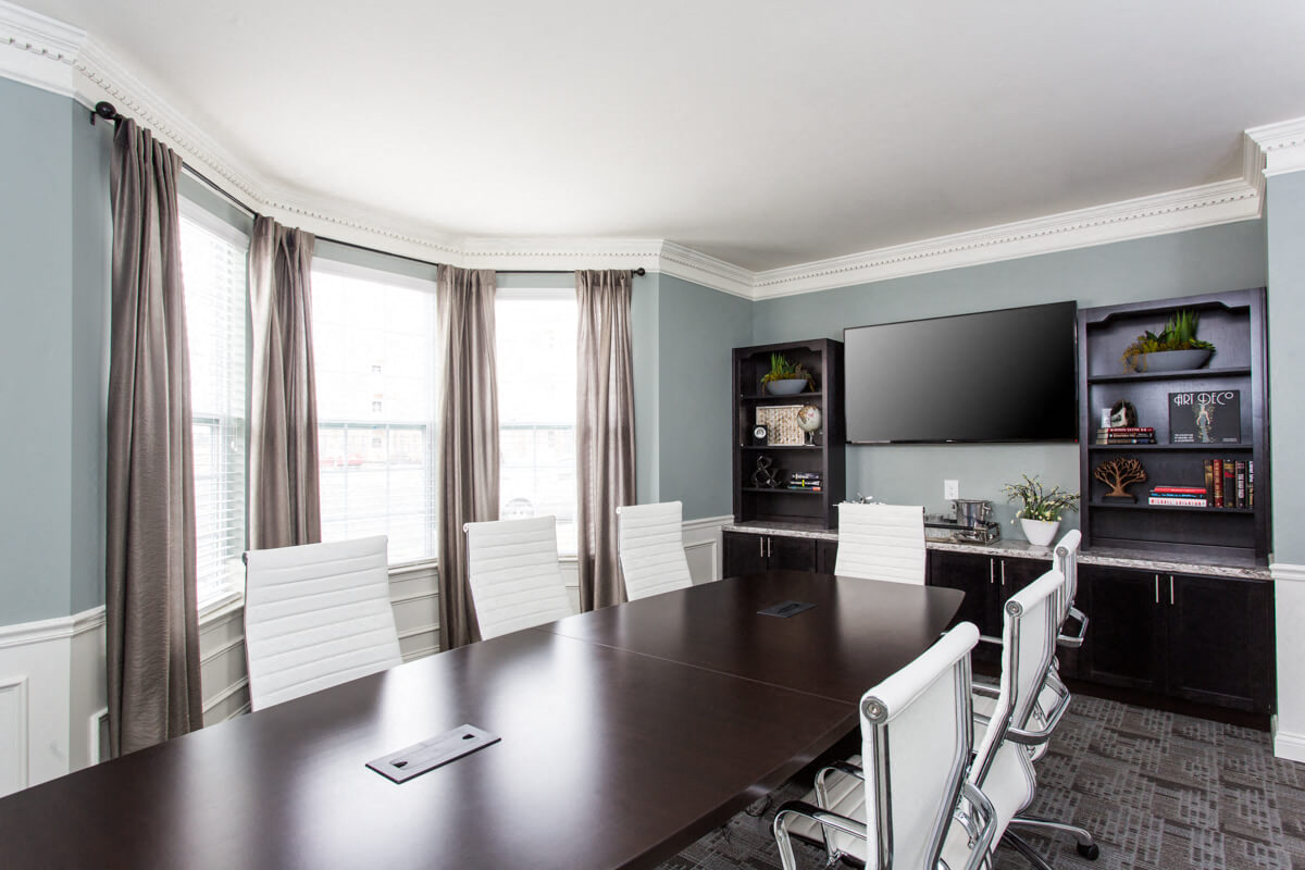 Conference Room In Business Center, At Bella Vista Apartments, Fishers