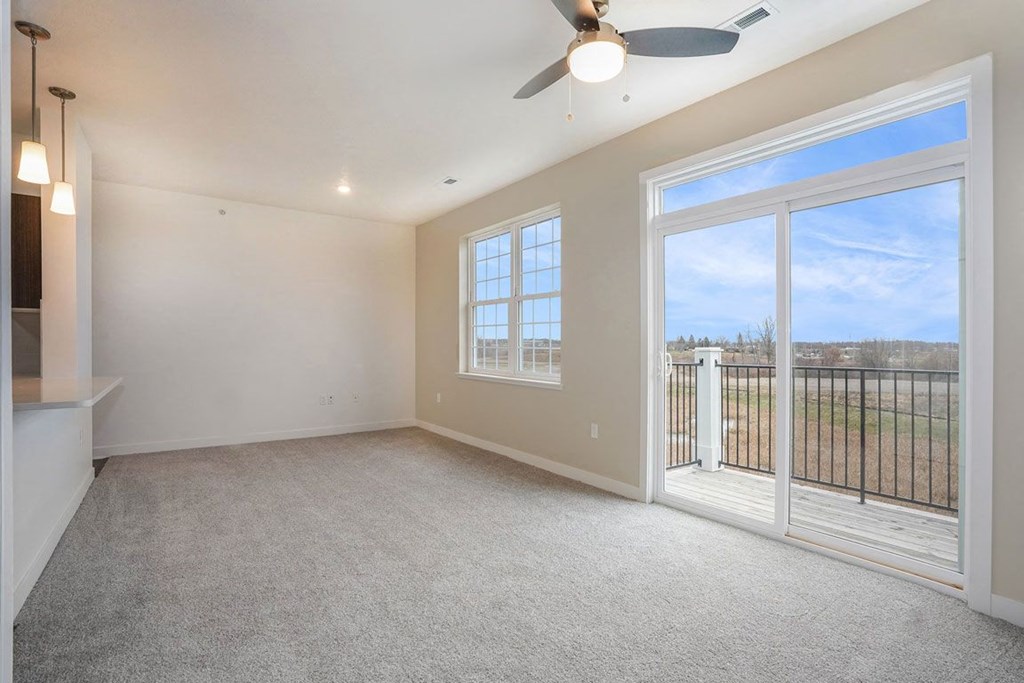 Private Balcony or Patio at Meadowbrooke Apartment Homes in Kentwood, MI 49512