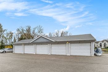 Garages with Automatic Door Opener at Canal 2 Apartments, Lansing, Michigan