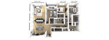CC2 Floor Plan  at Avant & Avant II, Carmel, 46032