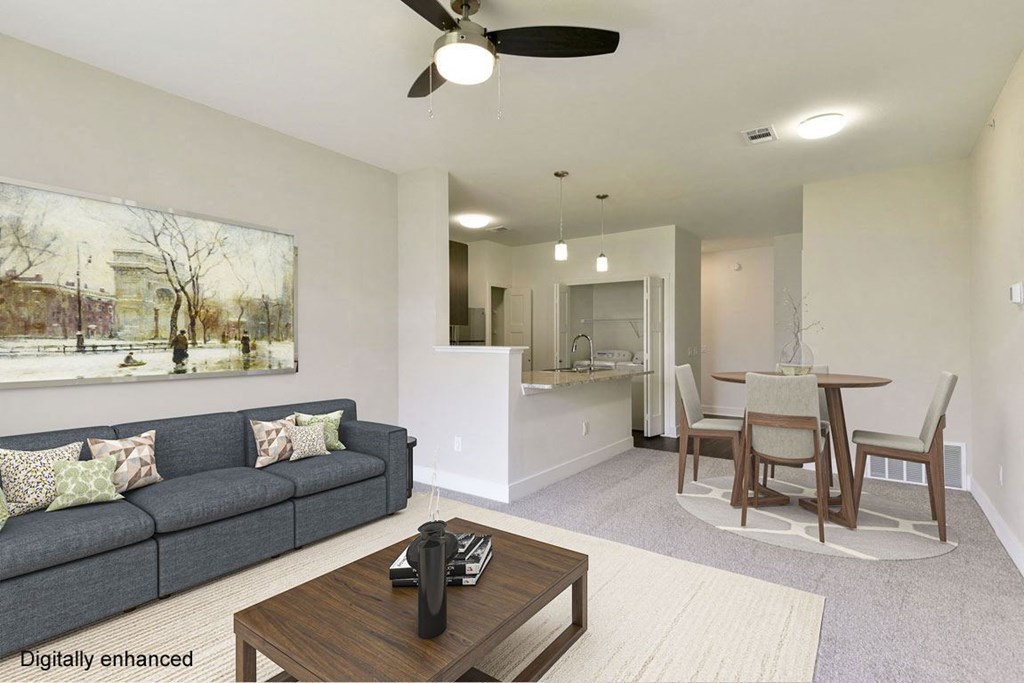 Open Floor Plans at Chase Creek Apartment Homes, Huntsville, AL, 35811