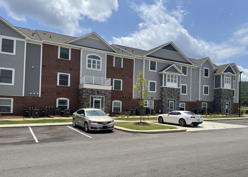 Modern Apartment Building Modern Apartment Building at Chase Creek Apartment Homes in Huntsville, AL - Photo Gallery