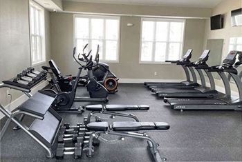24/7 Fitness Center with Wi Fi at Chase Creek Apartment Homes in Huntsville, AL 35811