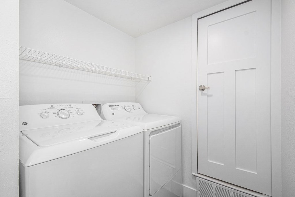 Two Bedroom Laundry Room at The Crossings Apartments in Grand Rapids, MI