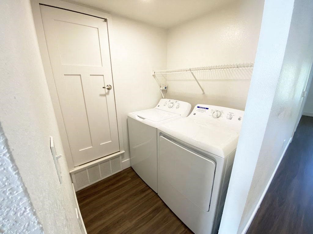 Two Bedroom Laundry Room at The Crossings Apartments in Grand Rapids, MI