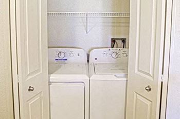 Full-Size Washer & Dryer at The Crossings Apartments, Grand Rapids