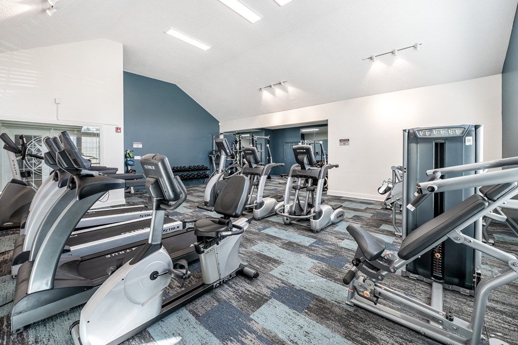 Cardio Equipment at Latitudes Apartments, Indianapolis, Indiana