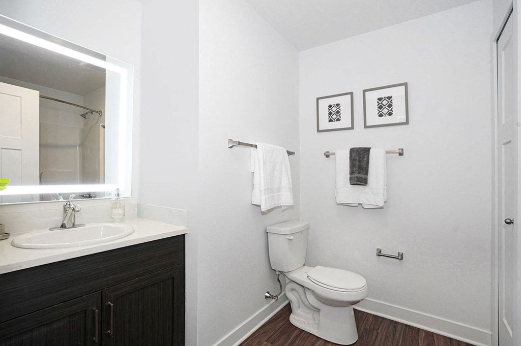 Spacious Bathroom at Meadowbrooke Apartment Homes in Kentwood, MI 49512