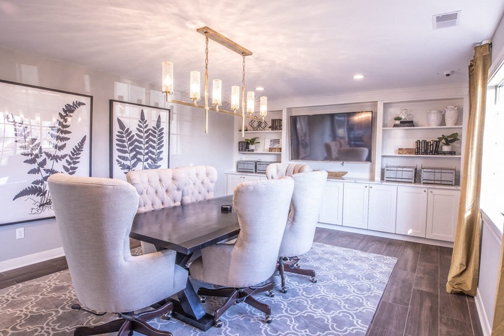 Clubhouse Conference Room at Mallard Bay Apartments, Indiana