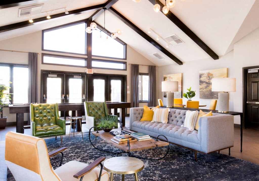 Clubhouse Entry View at The Timbers Apartments, Evansville, Indiana