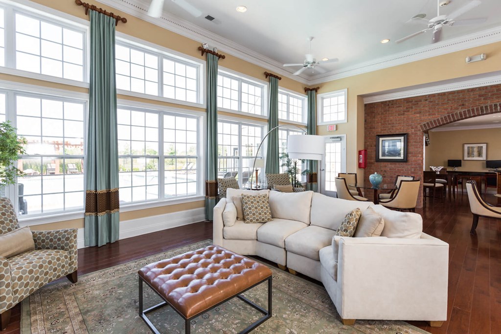 Clubhouse Furnishings at Brickshire Apartments, Merrillville, IN