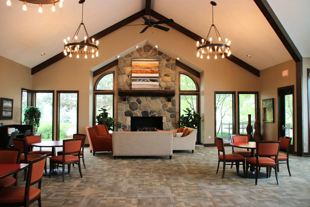 Clubhouse at Southport Apartments in Belleville, MI 48111