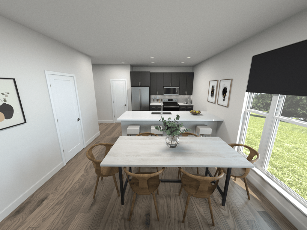 Dining Room  at Upper Vue Flats, Dublin, OH, 43016