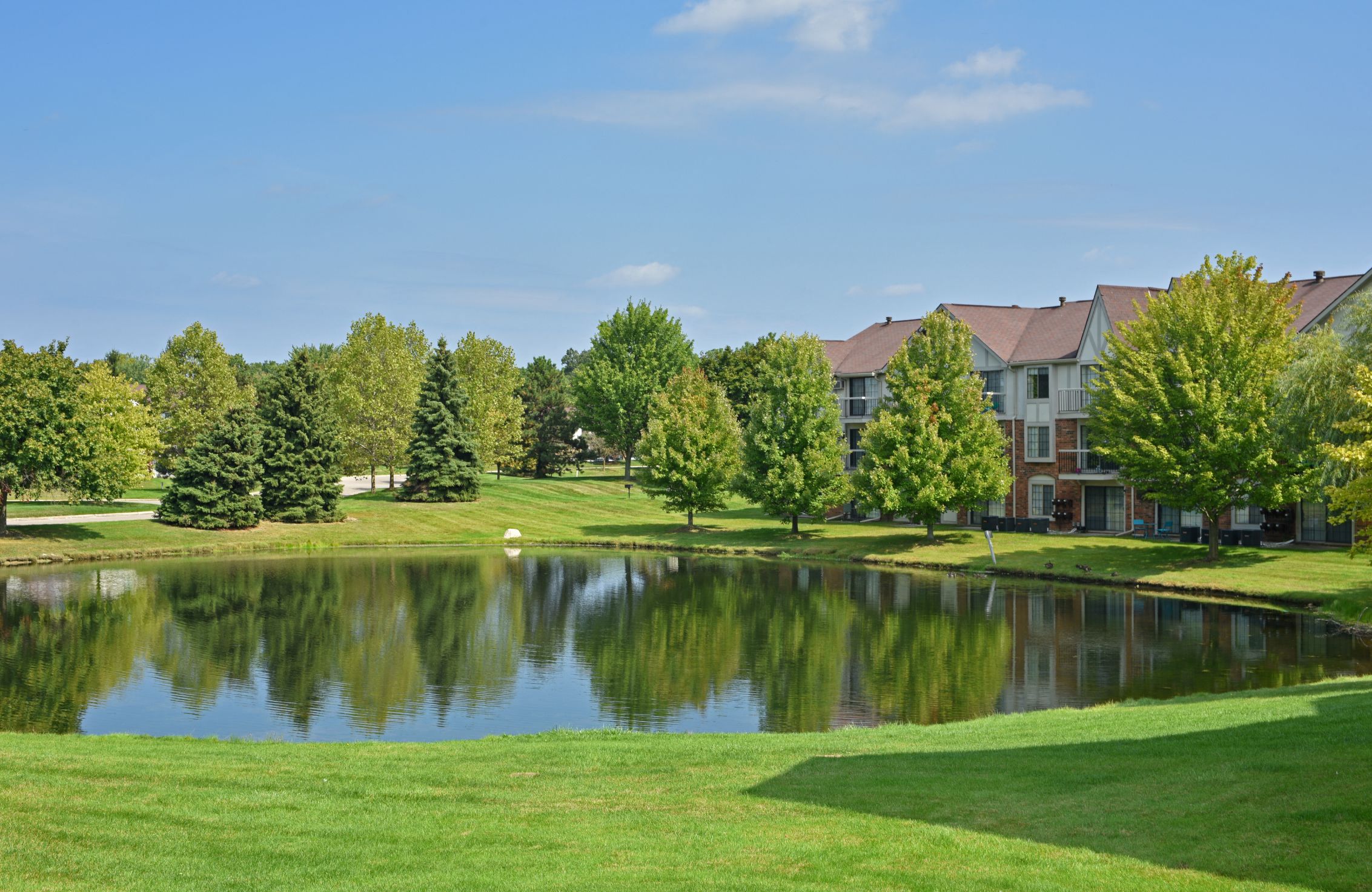 Acres of Greenery at The Springs Apartment Homes, Novi