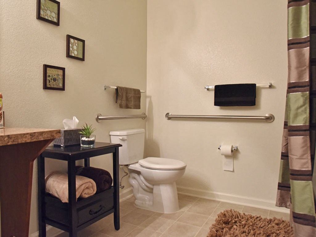 Bathroom at Irene Woods Apartments, Collierville, TN, 38017