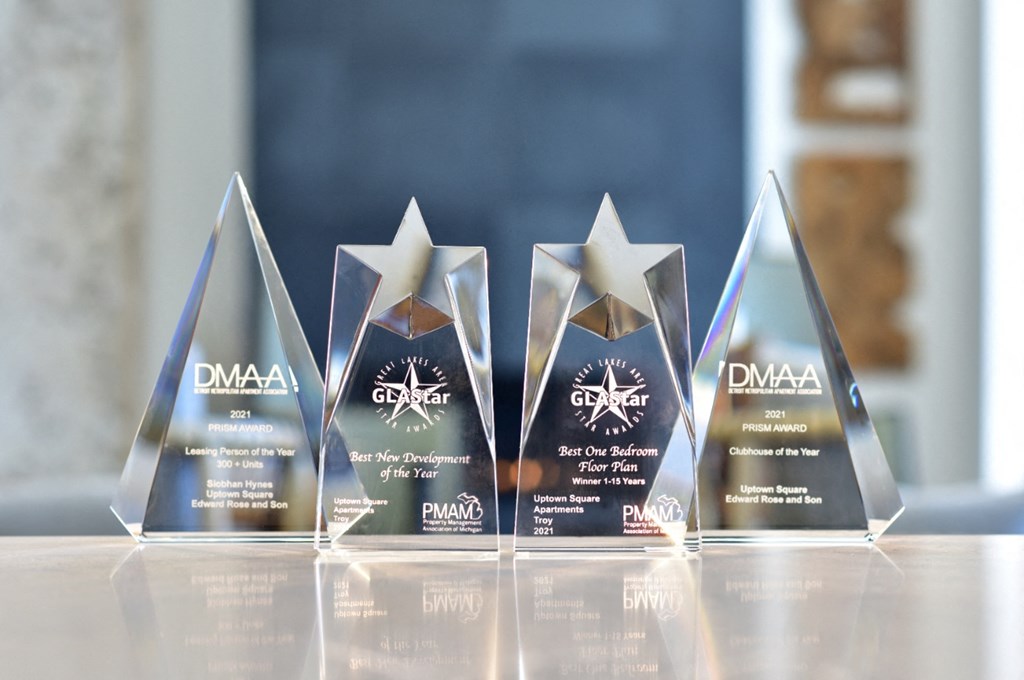 Awards at Uptown Square Apartments, Troy, 48083