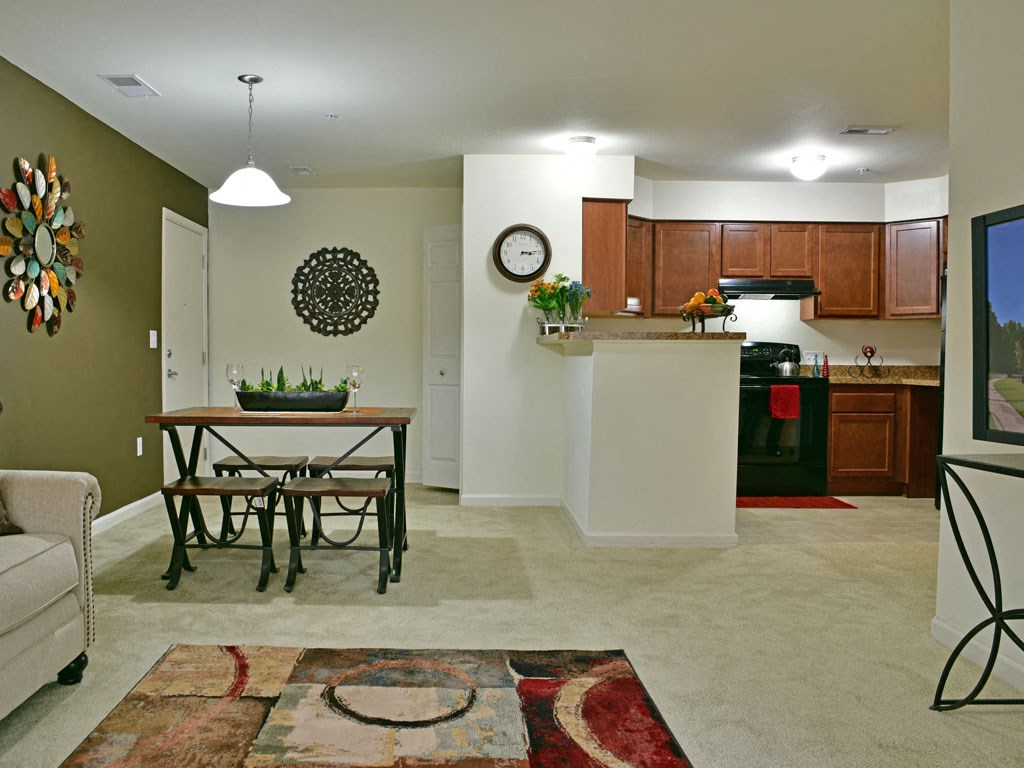 Open Concept Living Area at Irene Woods Apartments, Collierville, 38017