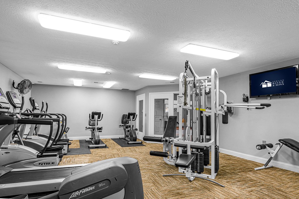 Gym at Pheasant Run Apartments, Lafayette, IN, 47909