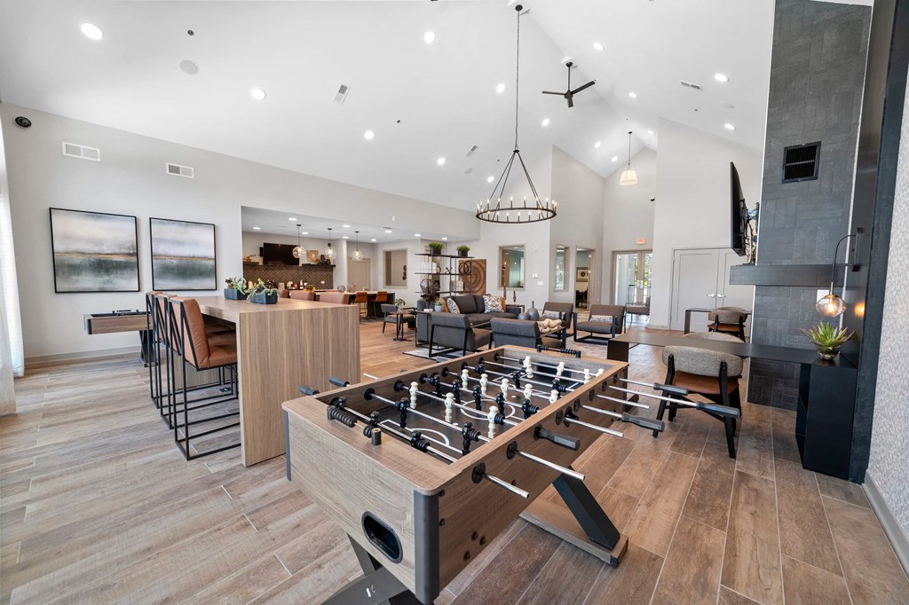 Montgomery Place Clubhouse at Montgomery Place Apartments, Montgomery, Illinois