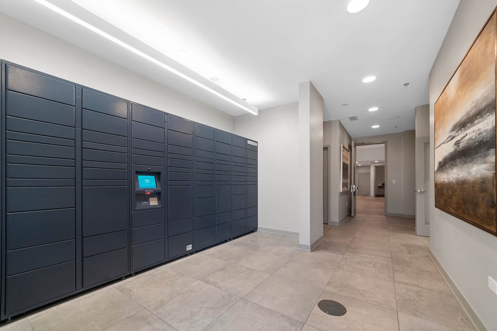 24/7 Package Pick-Up with Hub by Amazon at Montgomery Place Apartments, Montgomery, IL