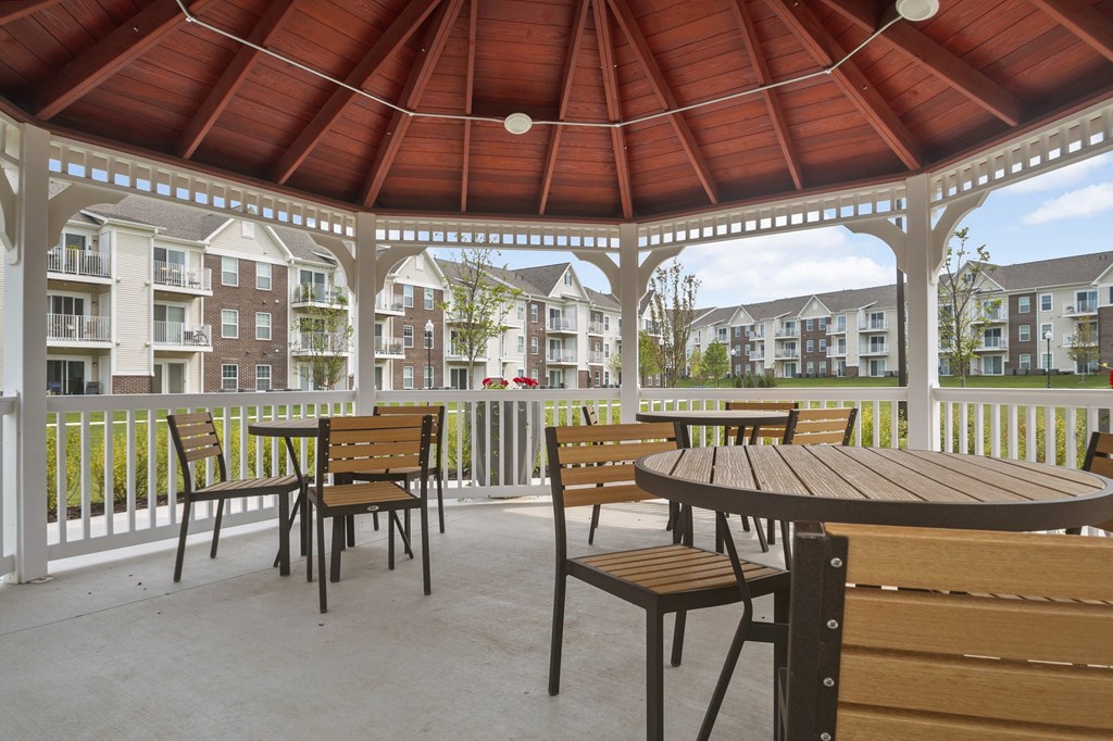 Gazebo at River Hills Apartments, Fond du Lac, Wisconsin