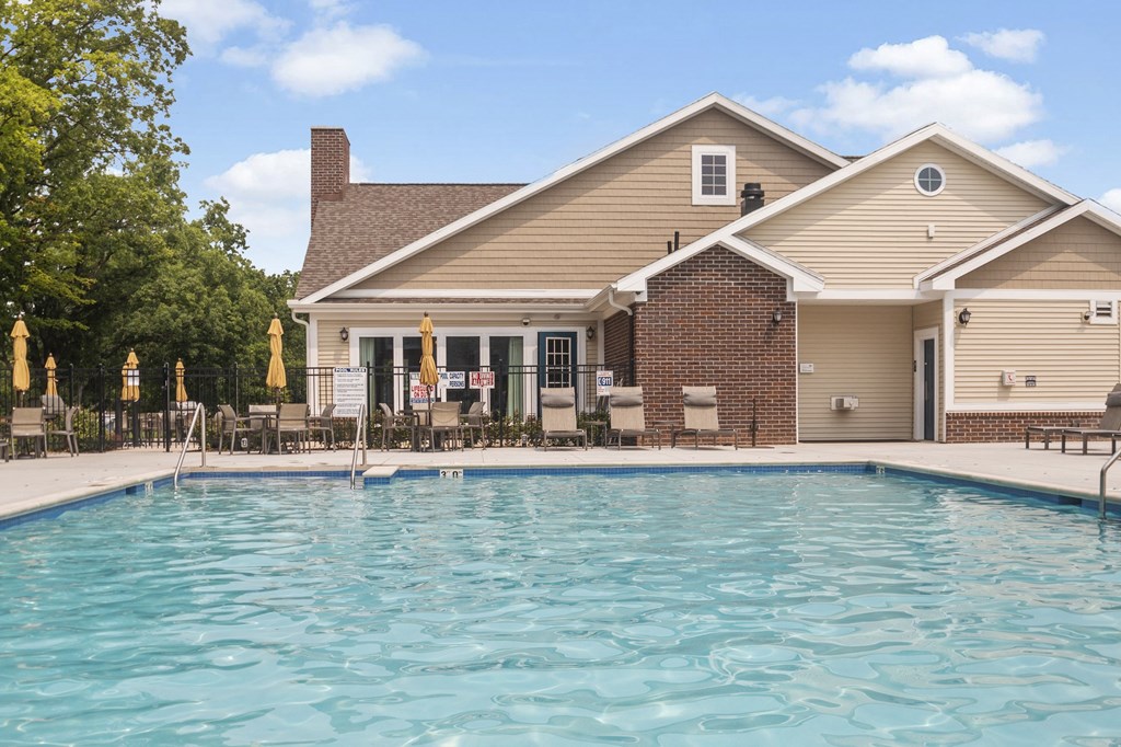 Sparkling Swimming Pool & Sundeck at River Hills Apartments, Fond du Lac, Wisconsin
