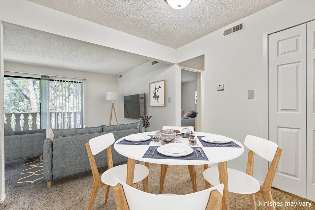 Orchid Layout Dining Space at Lake in the Pines, North Carolina 28311