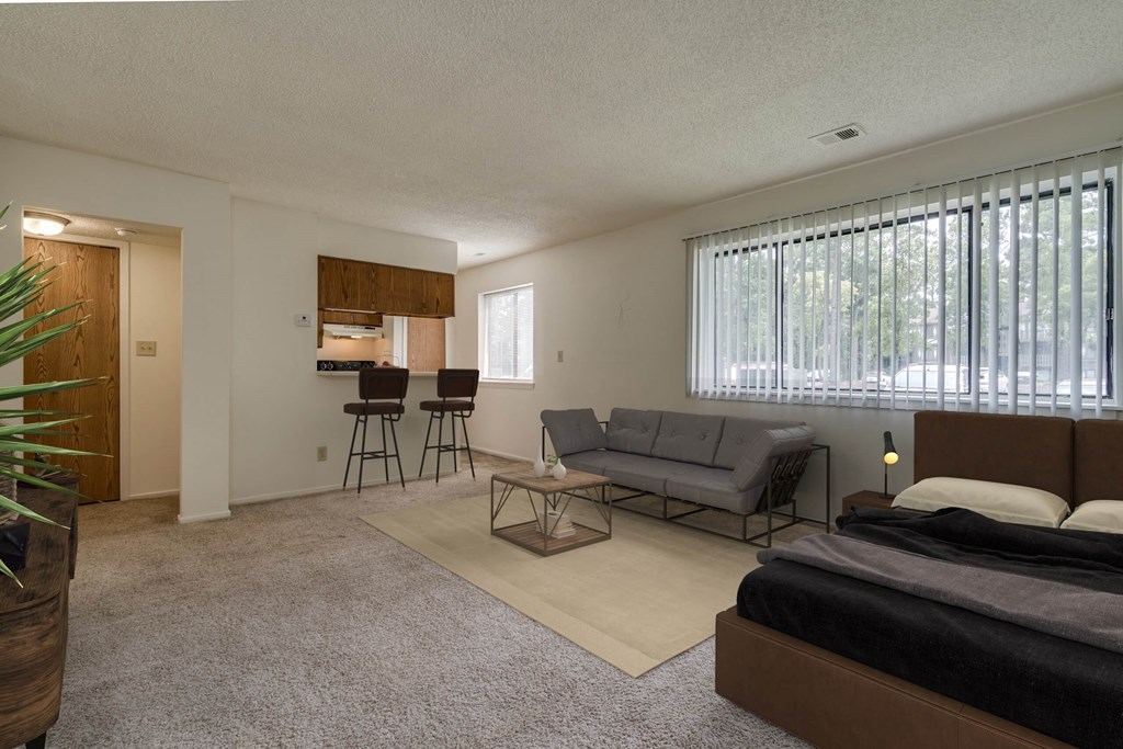 Larkspur Layout Living Room at Lake in the Pines, NC 28311