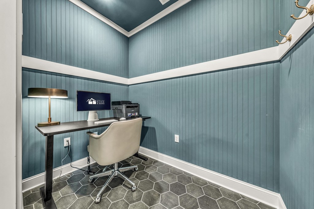 Home Office at Enclave Apartments, Virginia, 23114