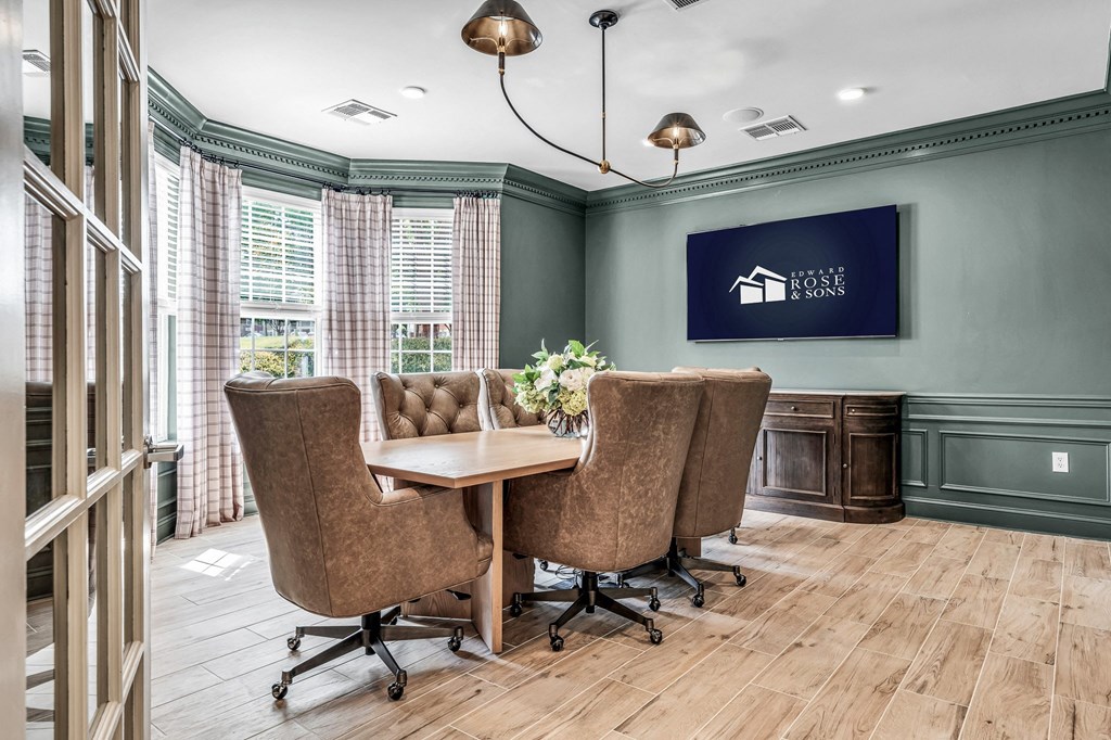 Conference Room at Enclave Apartments, Midlothian, 23114