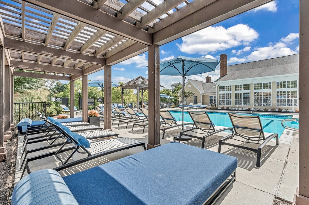 Exterior Pool at Enclave Apartments, Midlothian, VA