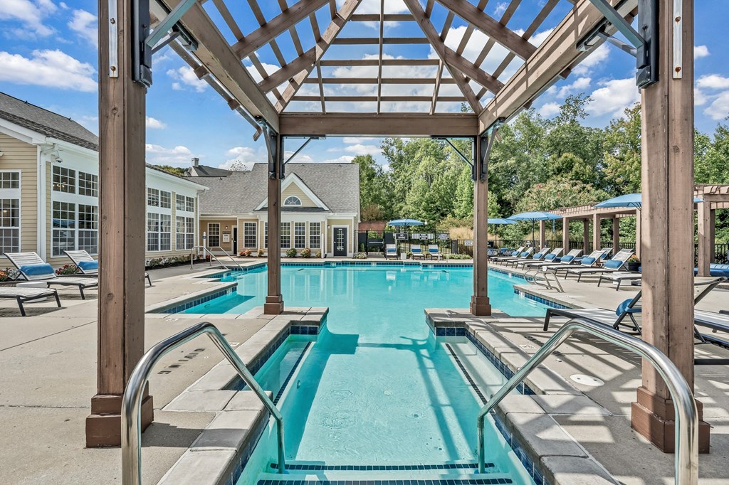 Resort Style Pool at Enclave Apartments, Midlothian, VA