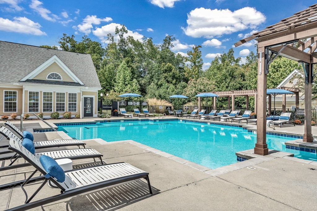 Resort Style Pool at Enclave Apartments, Midlothian, Virginia