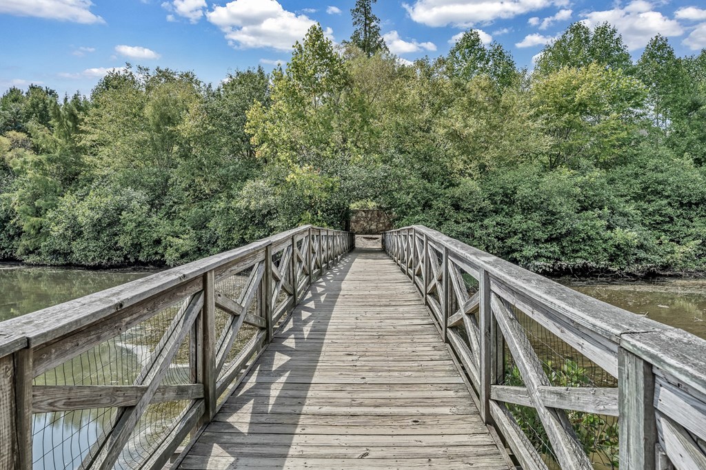 Wooden Bridge at Enclave Apartments, Virginia