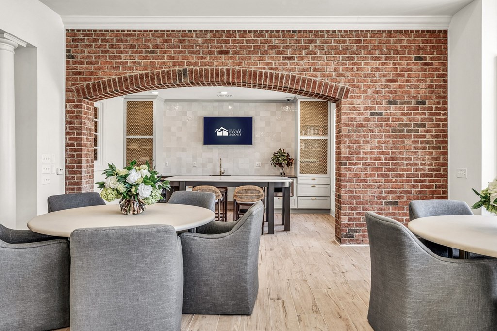 Dining Room at Enclave Apartments, Midlothian, 23114
