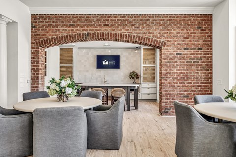 Dining Room at Enclave Apartments, Midlothian, 23114