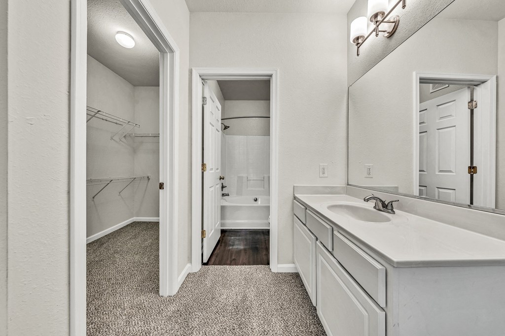 Bathroom at Enclave Apartments, Midlothian, 23114