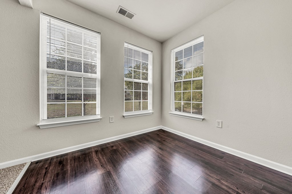 Empty Living Room with window at Enclave Apartments, Midlothian