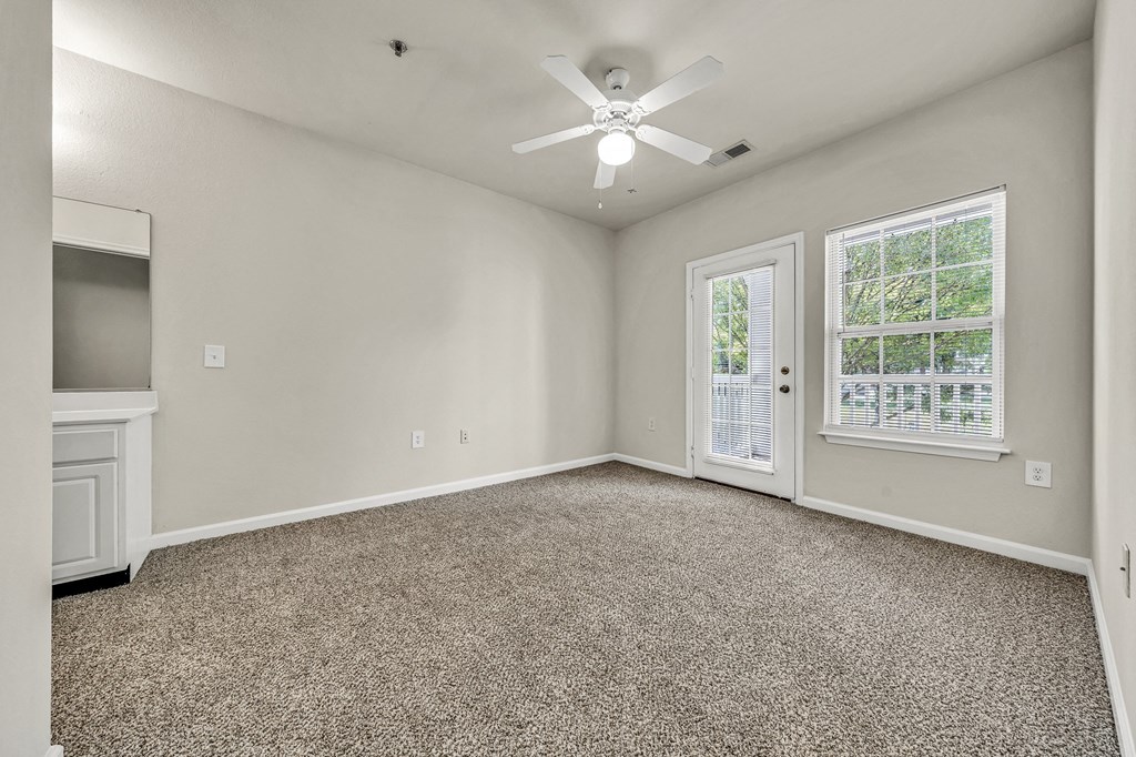 Living Room with wooden floor at Enclave Apartments, Virginia