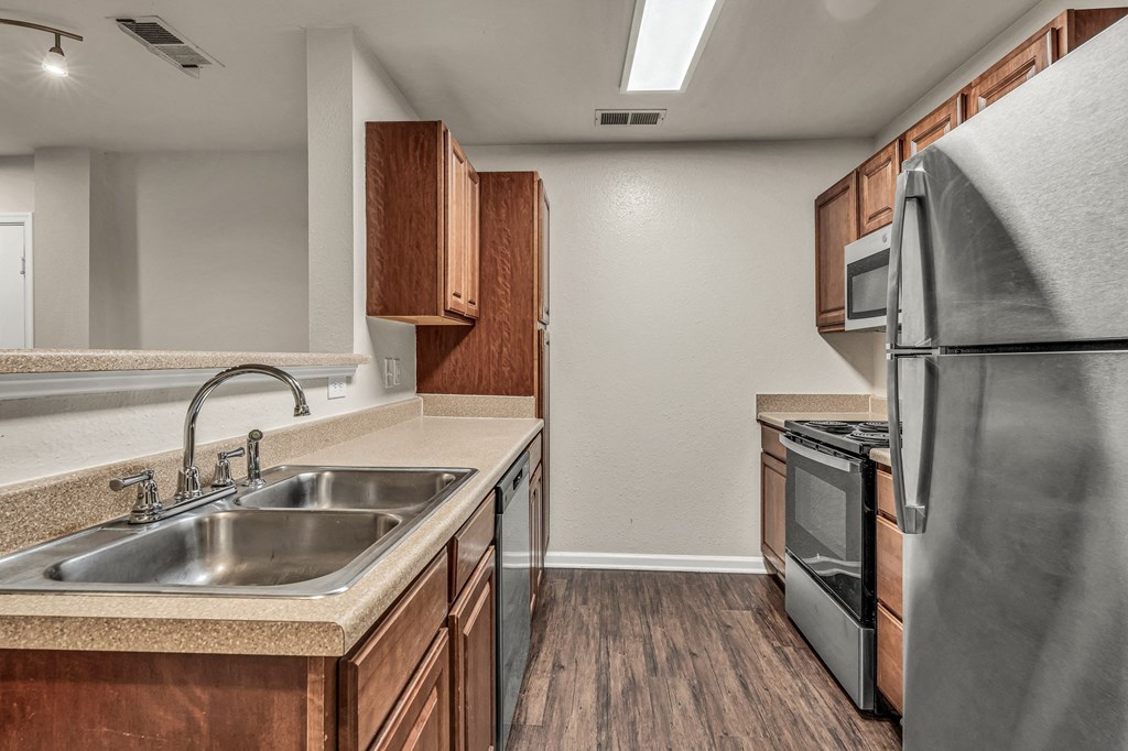 Kitchen at Enclave Apartments, Midlothian, 23114