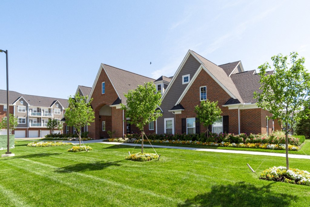Resident Clubhouse Exterior at 24 at Bloomfield, Bloomfield Township, 48302